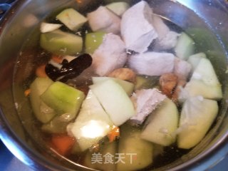 Fungus Chayote Soup recipe