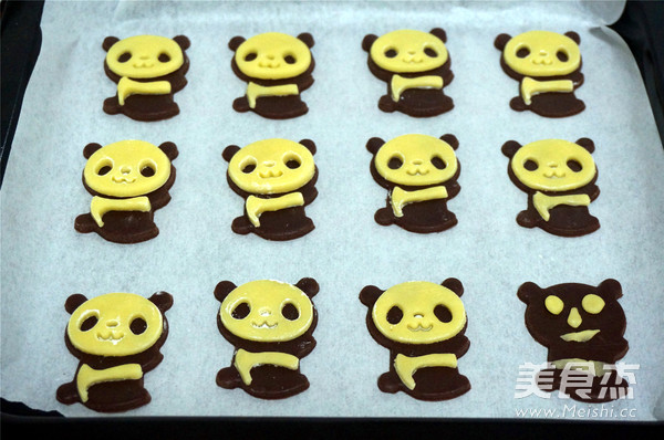 Panda Cookies recipe