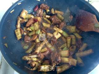 Dried Bamboo Shoots and Beer Duck recipe