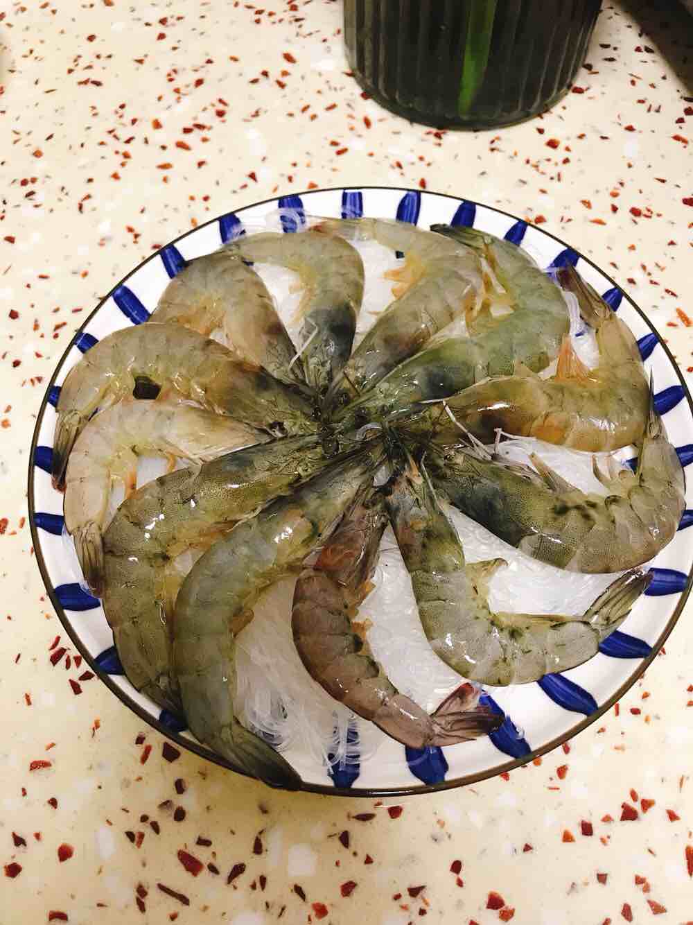 Steamed Prawns with Fans Who are Ready to Eat Again~ recipe