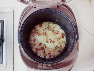 Scallops, Mushrooms and Glutinous Rice [rice Cooker Version] recipe