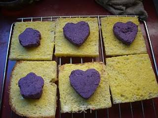 Coconut Purple Sweet Potato Crispy Bread recipe