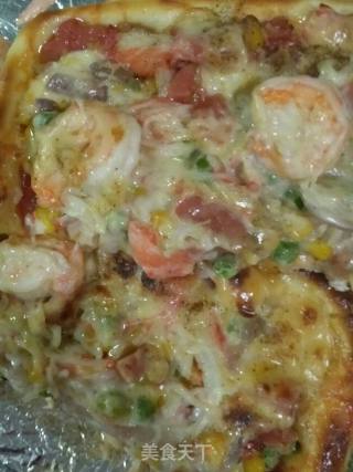 Seafood Pizza recipe