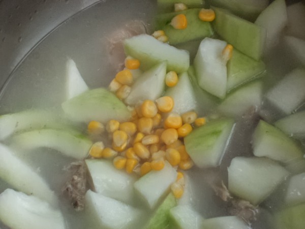 Duck Frame Winter Melon Soup recipe