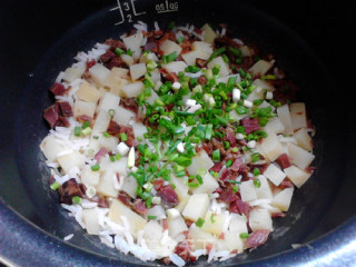 Bacon and Potato Braised Rice recipe