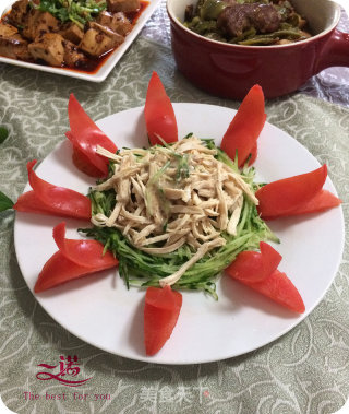 【trial Report of Chobe Series Products】——shredded Chicken Salad recipe