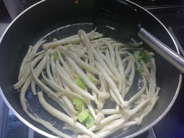 Braised Soybeans with White Mushroom recipe