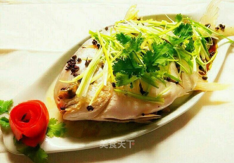 Steamed Flat Fish recipe