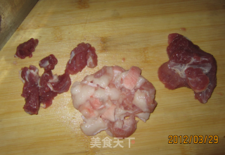 Stir-fried Pork with Fruit and Corn recipe