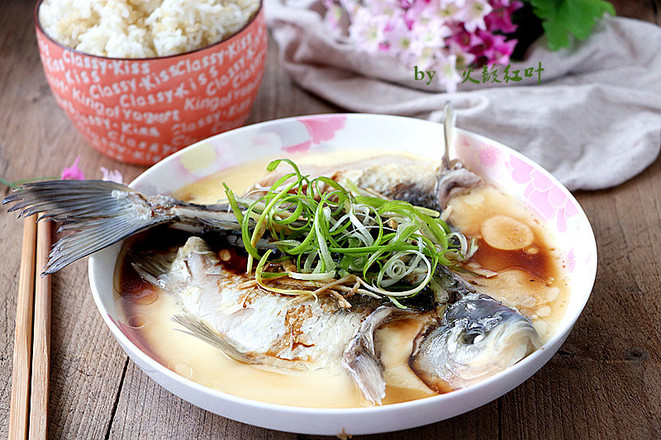 Steamed Egg with Crucian recipe