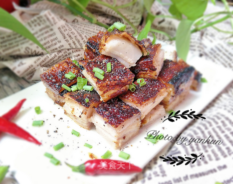 Crispy Roasted Pork Belly recipe