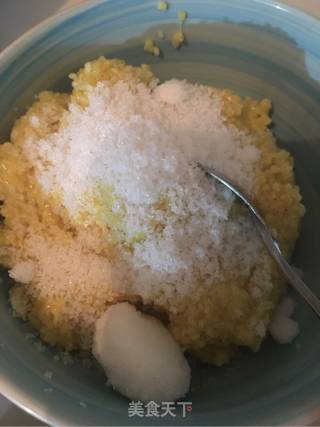 Yellow Glutinous Rice Cold Cake recipe