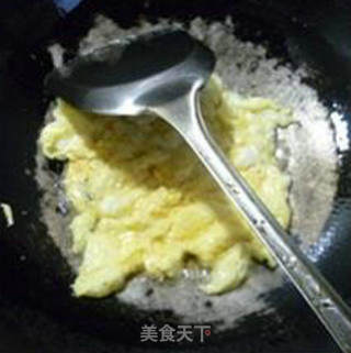 Stir-fried Rice Cake with Chopped Pepper and Egg recipe