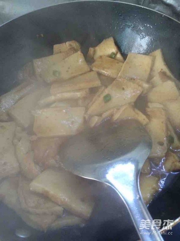 Vegetarian Fried Thousand Page Tofu recipe
