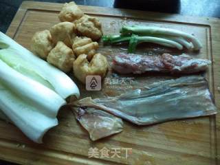 Squid and Cabbage Shredded Pork recipe