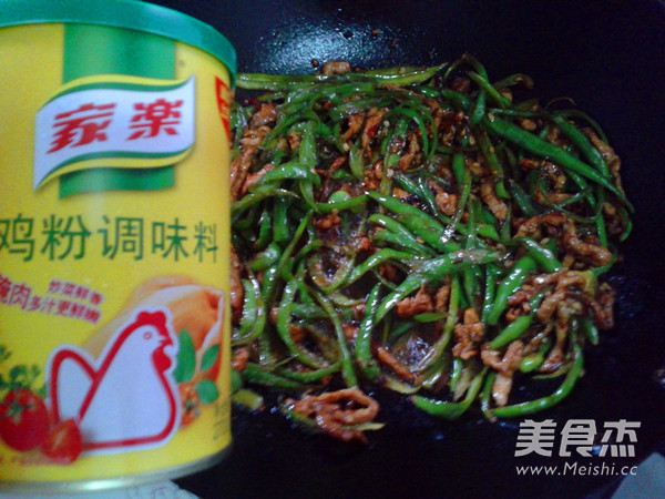 Sichuan Green Pepper Shredded Pork recipe