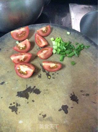 Tomato Seaweed Rice Noodles recipe