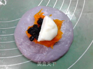 Black Wolfberry Pumpkin Mochi Soft European recipe