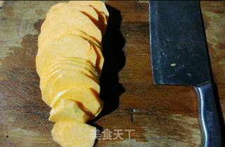 Puff Pastry Salt and Pepper Sweet Potato Chips (dim Snacks) recipe