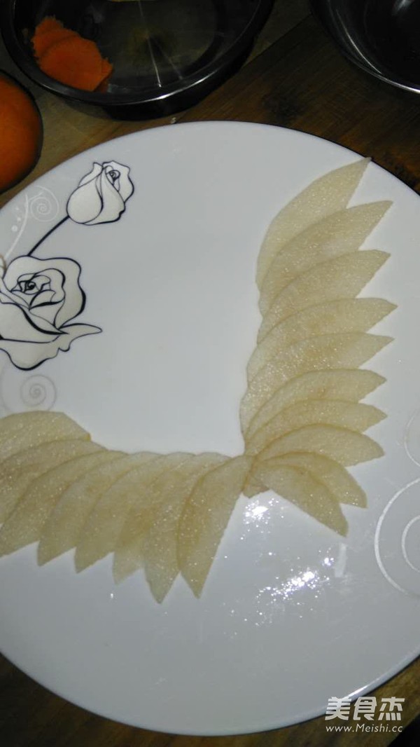 Fruit Swan recipe