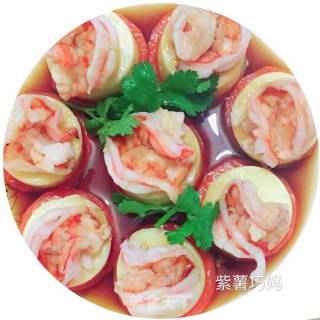 Steamed Yuzi Shrimp recipe