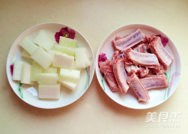 Stewed Pork Ribs with Winter Melon recipe