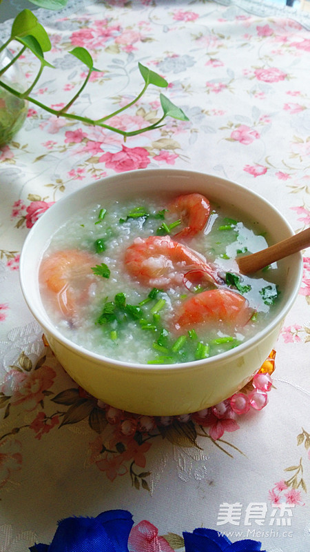 Scallop Shrimp Congee recipe