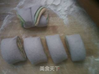 Colorful Steamed Buns for Playing Noodles recipe