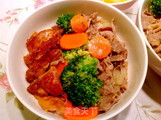 Yoshinoya Double Rice recipe