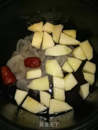 Sea Coconut Stewed Apples recipe