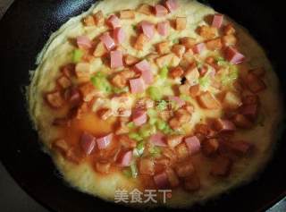 Potato Diced Ham Egg recipe