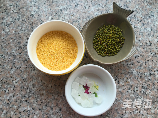 Mung Bean Millet Congee recipe