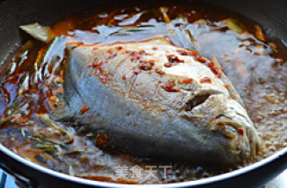 Braised Pomfret recipe