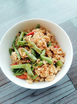 Fried Rice with Beans and Chili Egg recipe