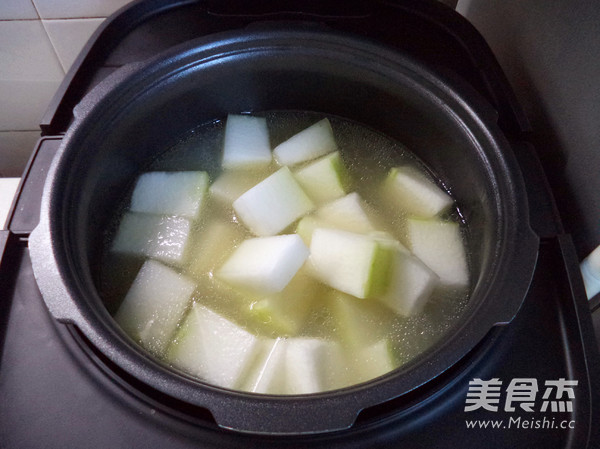 Winter Melon and Barley Bone Soup recipe