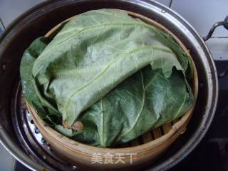 Luscious Fragrance---steamed Pork Ribs with Lotus Leaf Powder recipe