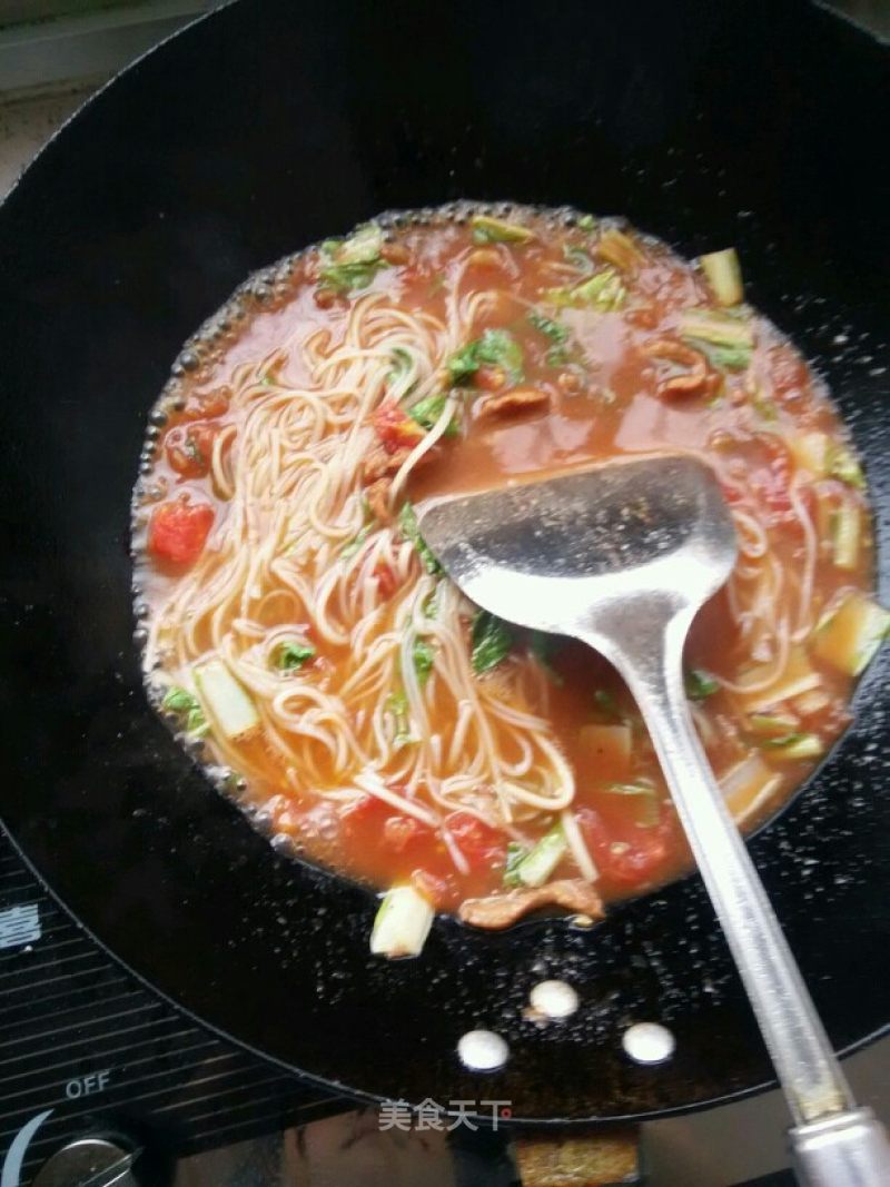 Tomato Fine Noodle Soup recipe