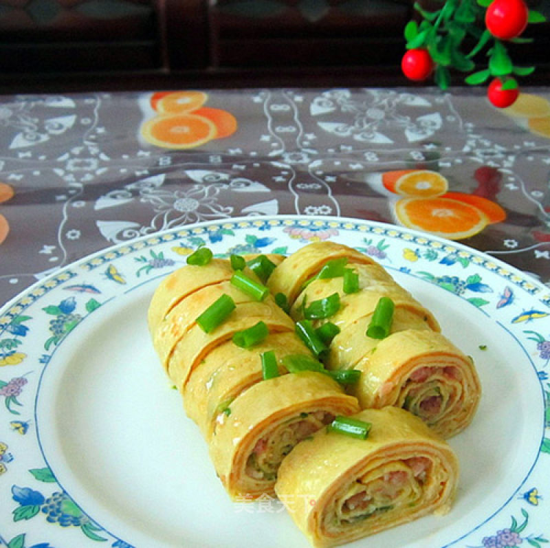 Egg Rolls with Taro and Chives recipe