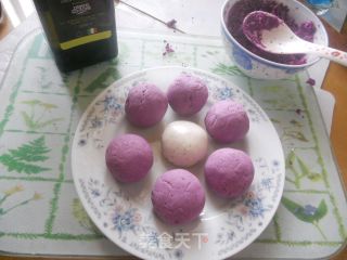 Two-color Coconut Glutinous Rice Ball recipe