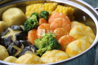 Creamy Curry Stew with Mixed Vegetables recipe