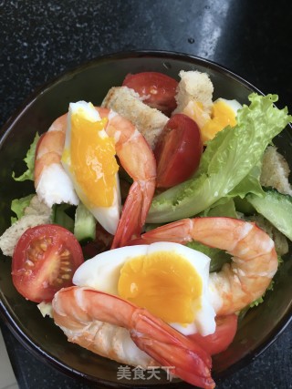 Egg Shrimp Salad recipe