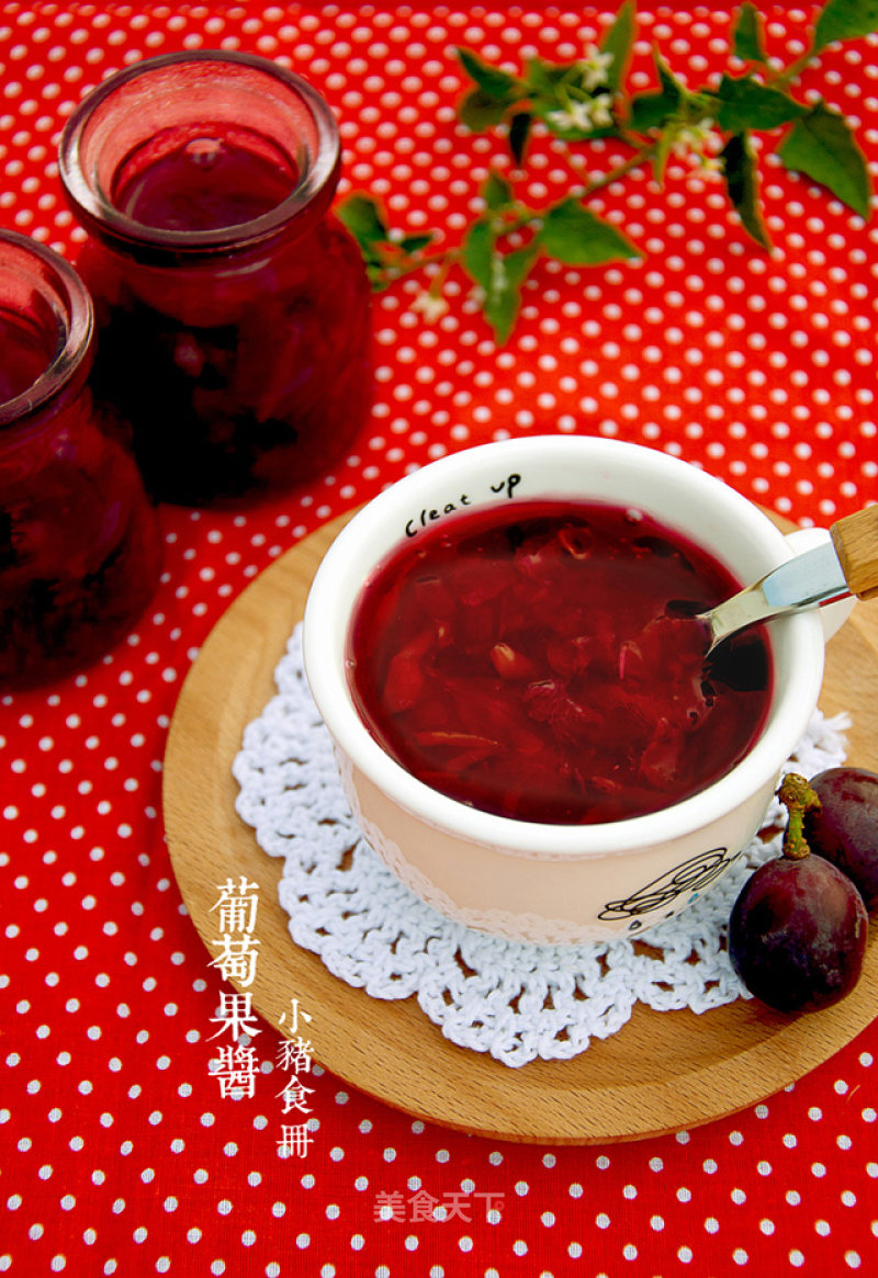 【grape Jam】 recipe
