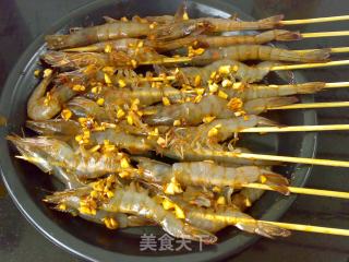 [trial Report of Changdi 3.5 Electric Oven] Grilled Shrimp with Sichuan Spicy Sauce recipe