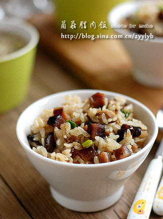 Mushroom Bacon Rice recipe