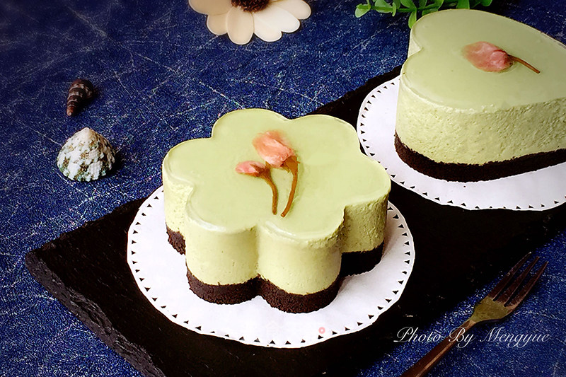 Sakura Matcha Mousse recipe