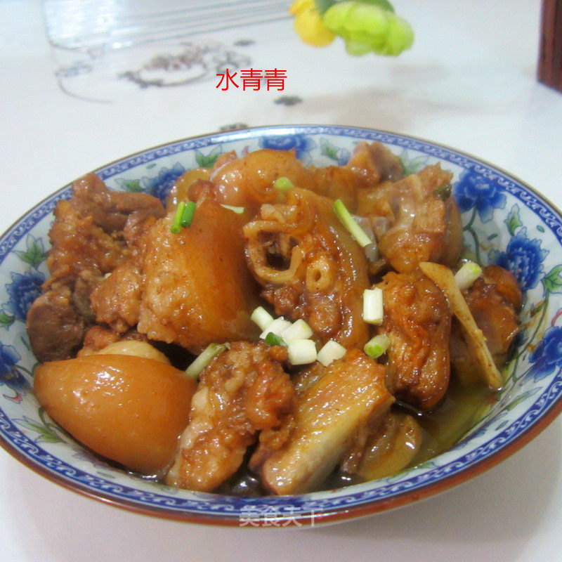 Steamed Tick Wine Pork Knuckles recipe