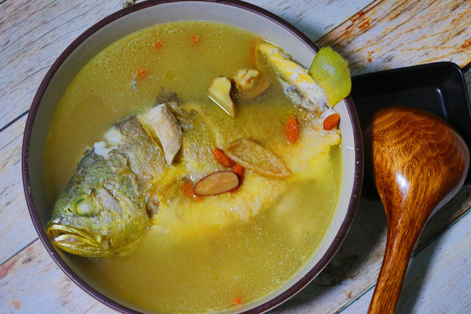 ~tangerine Peel Yellow Fish Soup~ recipe