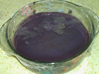 Black Rice Cold Cake recipe