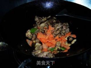 Stir-fried Rice Cake with Spicy Chicken recipe