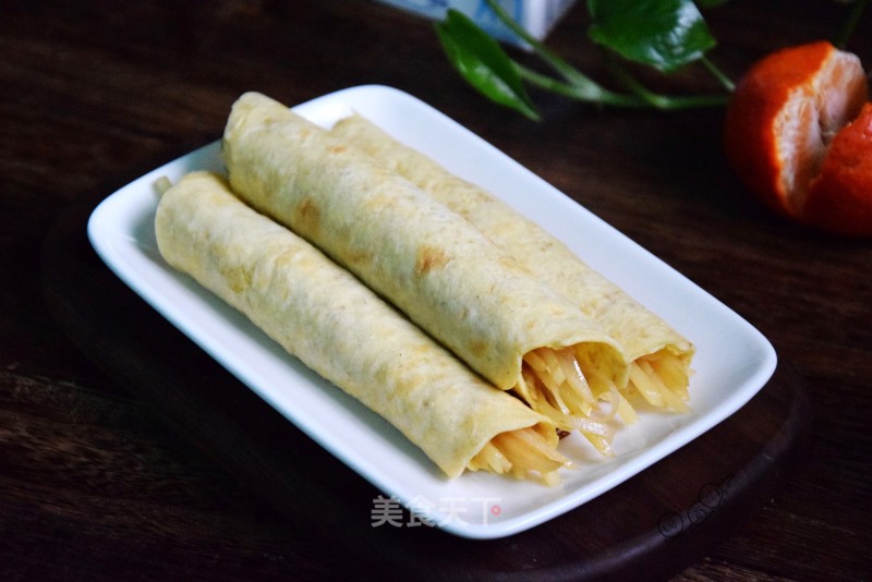 Oatmeal Potato Burrito recipe